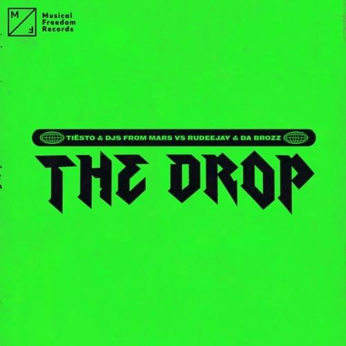 Album cover art for "The Drop" by Tiësto