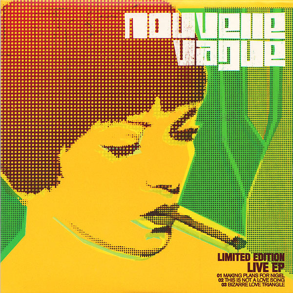 Album cover art for "Bizarre Love Triangle" by Nouvelle Vague