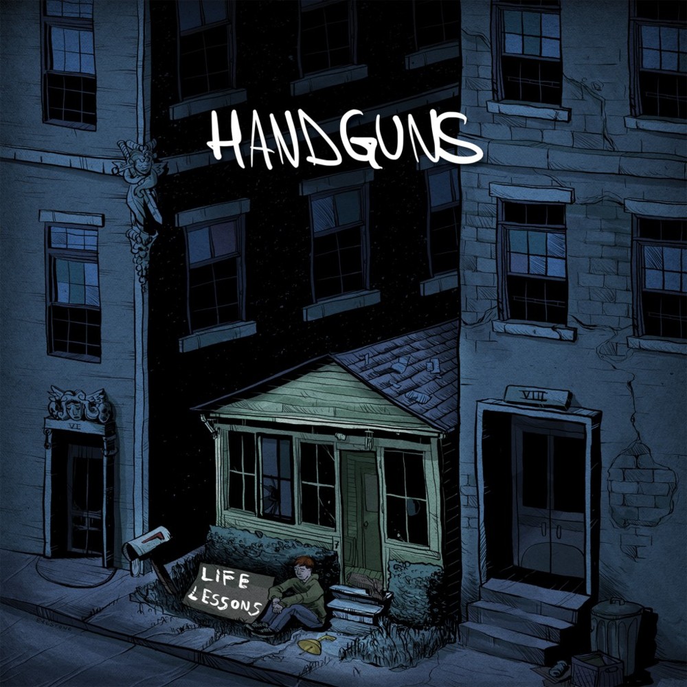 Album cover art for "Heart vs. Head" by Handguns
