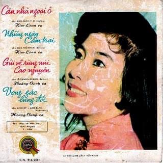 Album cover art for "Cn Nh� Ngo�i �" by Kim Loan