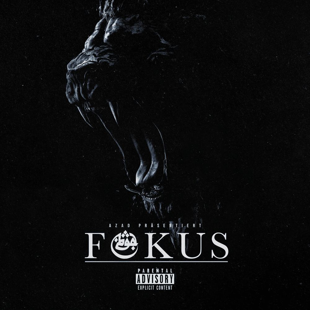 Album cover art for "FOKUS" by Azad