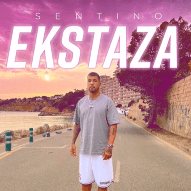 Album cover art for "Ekstaza" by Sentino