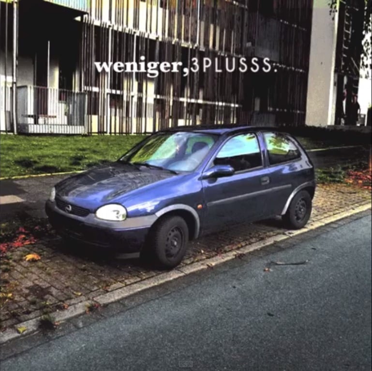 Album cover art for "dankebittesehr" by 3Plusss