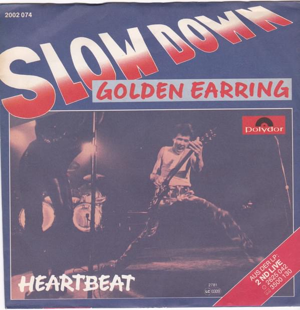 Album cover art for "Slow Down" by Golden Earring