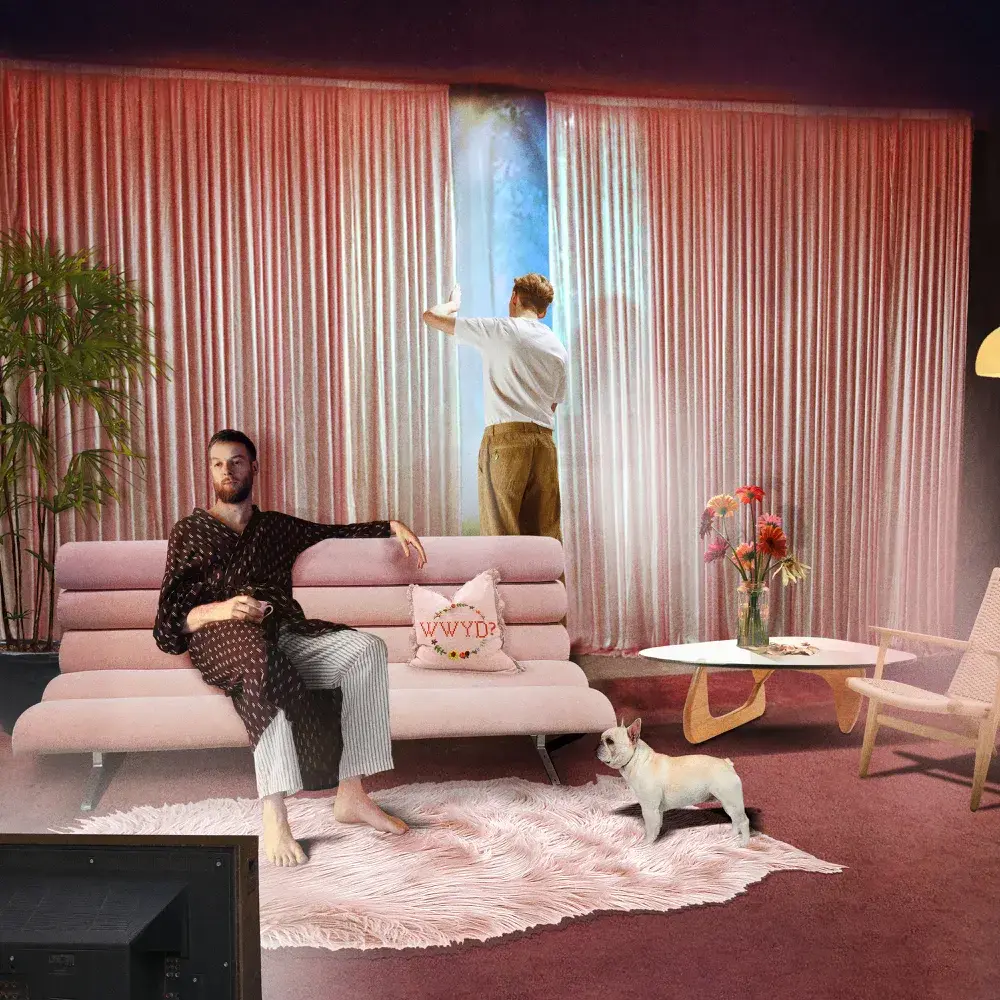 Album cover art for "WHAT WOULD YOU DO?" by HONNE & Pink Sweat$