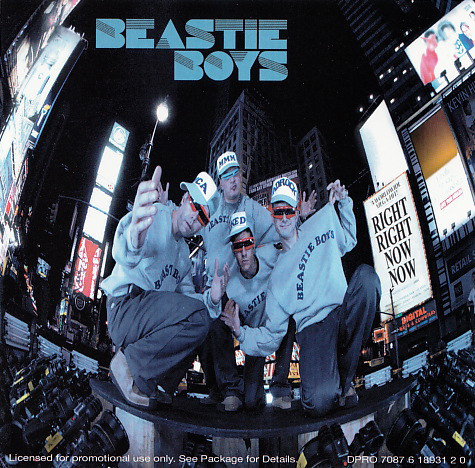 Album cover art for "Right Right Now Now" by Beastie Boys