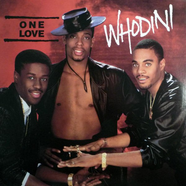 Album cover art for "One Love" by Whodini