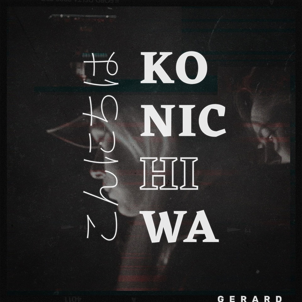 Album cover art for "Konichiwa" by Gerard
