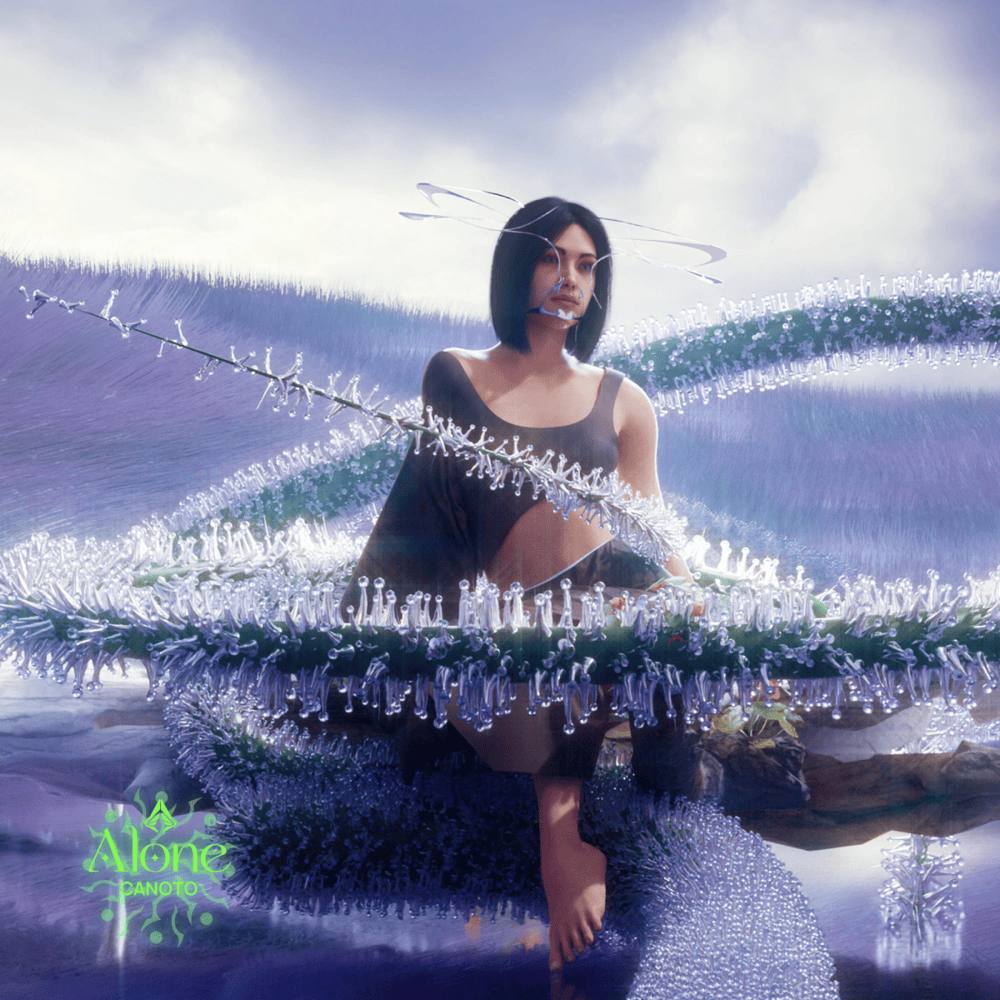 Album cover art for "Alone" by Hekler