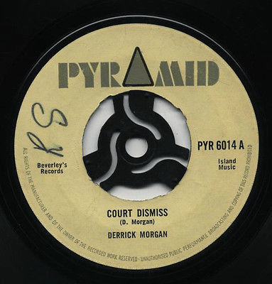 Album cover art for "Court Dismiss" by Derrick Morgan