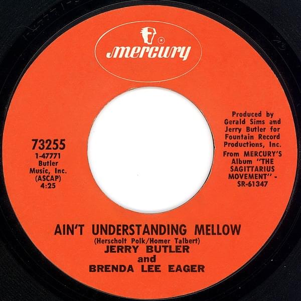 Album cover art for "Ain’t Understanding Mellow" by Madlib & Brenda Lee Eager