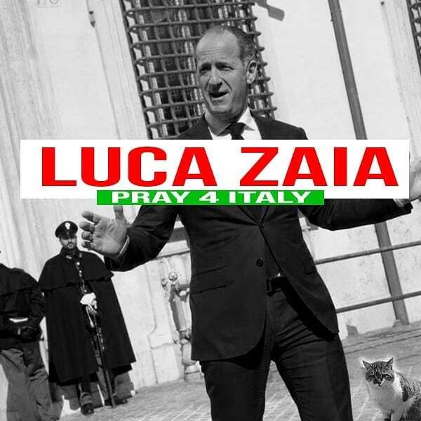 Album cover art for "Luca Zaia" by Gionni Gioielli
