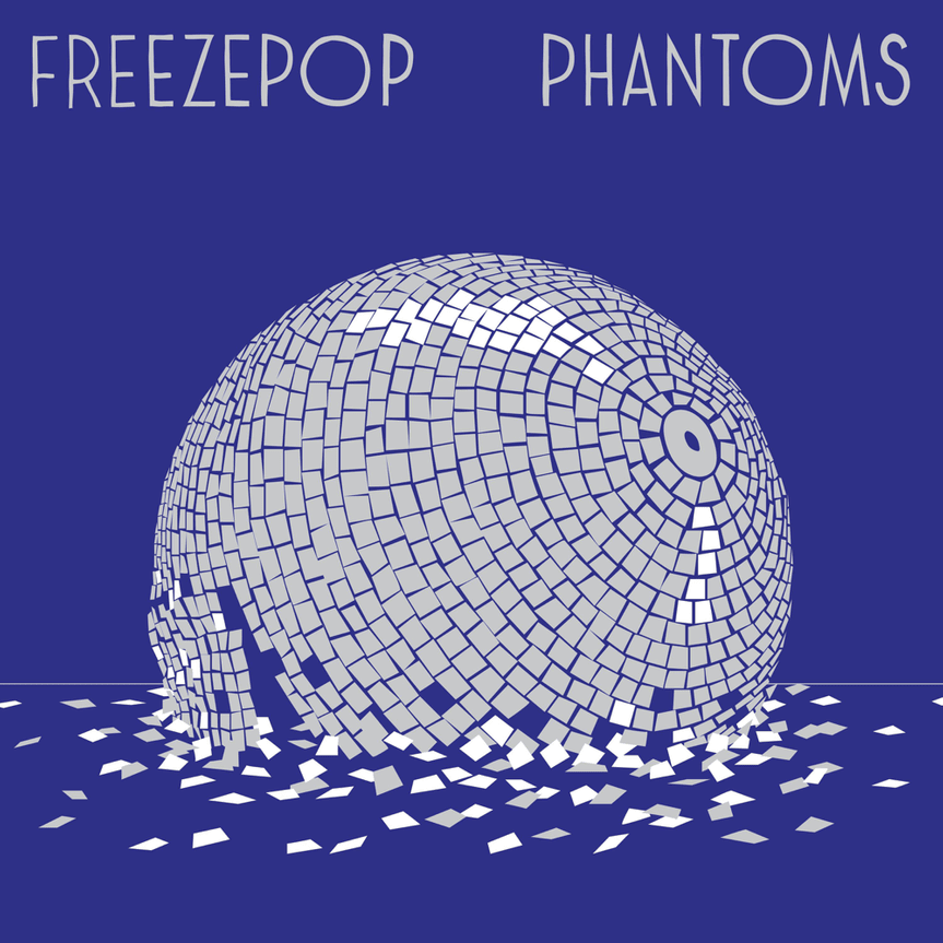 Album cover art for "Phantoms" by Freezepop