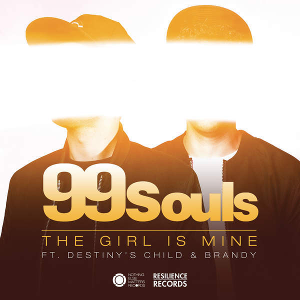 Album cover art for "The Girl is Mine (Dub Mix)" by Brandy & Destiny’s Child