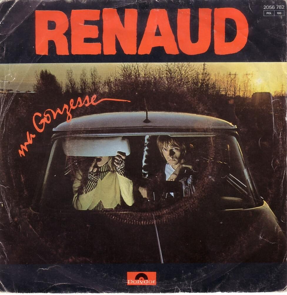 Album cover art for "Ma gonzesse" by Renaud