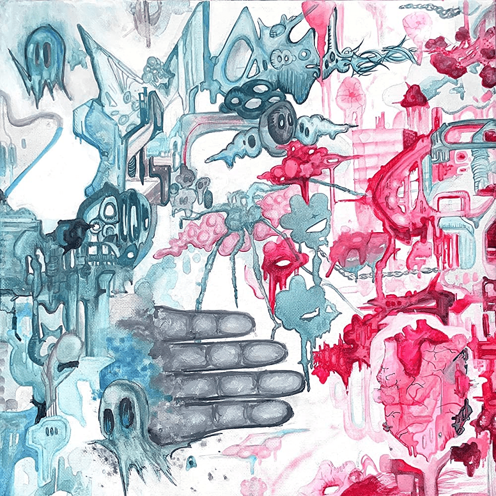 Album cover art for "Guess I Gotta Fight" by Sybyr
