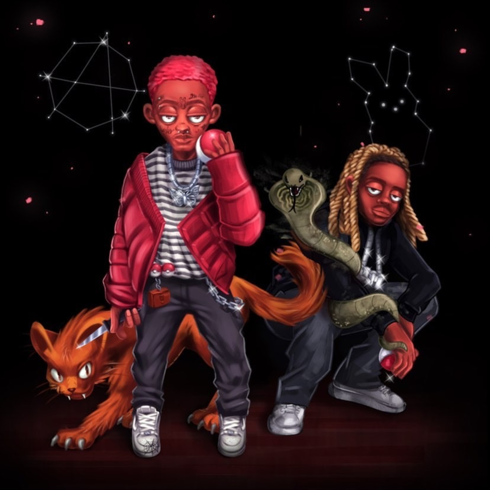 Album cover art for "Designer Talk" by Lil Tracy & Lil Keed