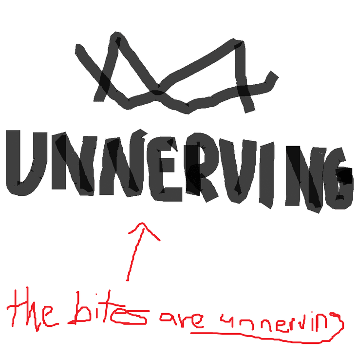 Album cover art for "UNNERVING" by ​chicagoland