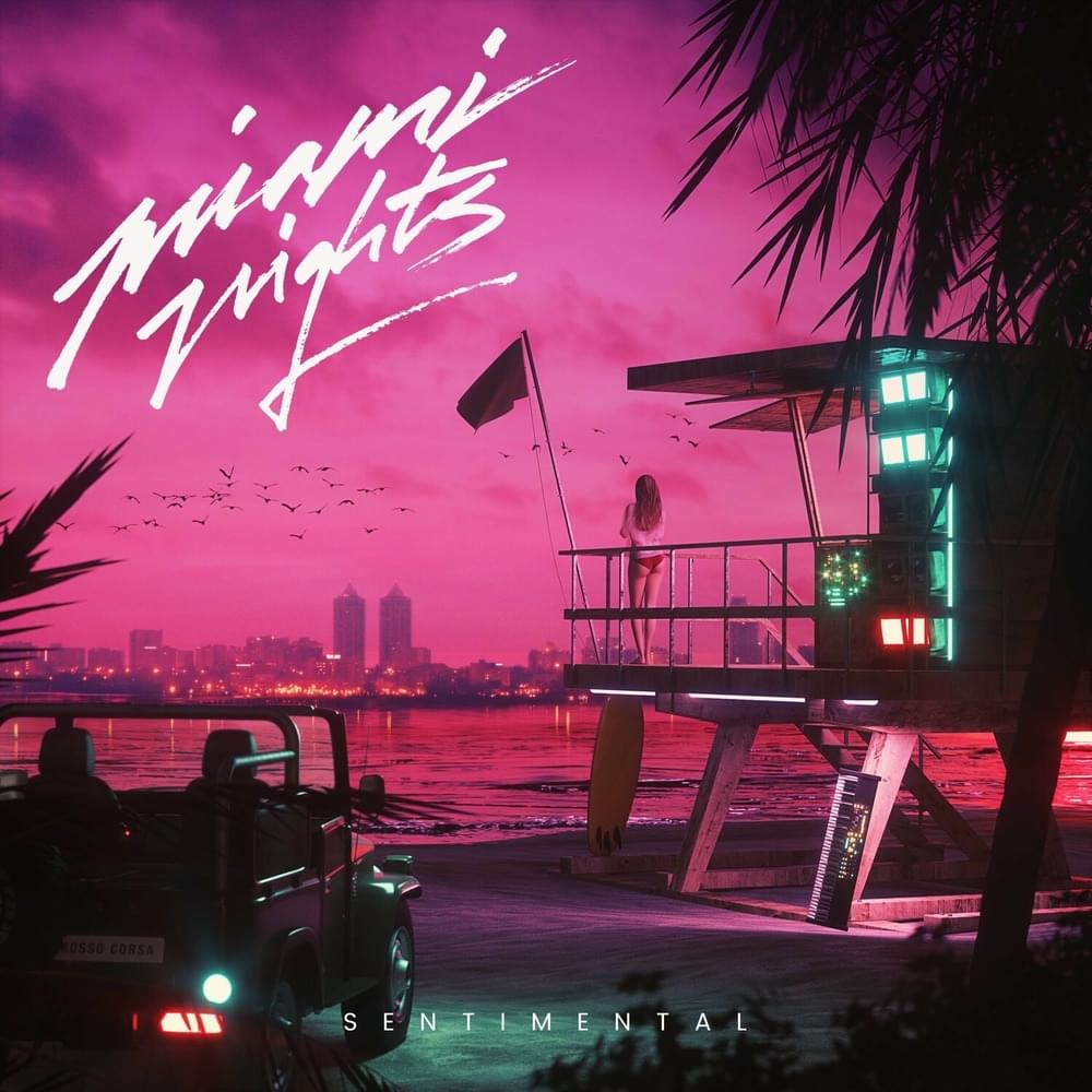 Album cover art for "Intro" by Miami Nights 1984