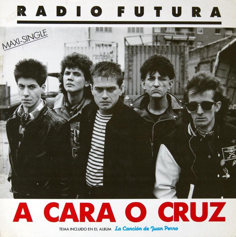 Album cover art for "A Cara o Cruz" by Radio Futura