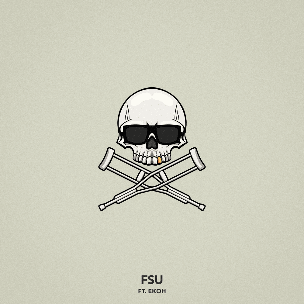 Album cover art for "FSU" by Chris Webby & Ekoh