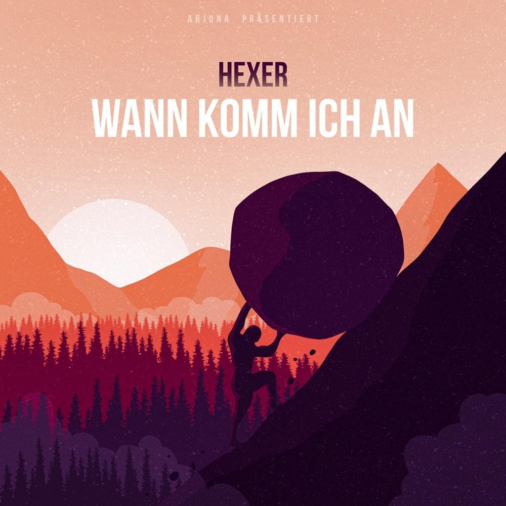Album cover art for "Wann komm ich an" by HeXer