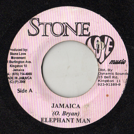 Album cover art for "Jamaica (No Run Left)" by Elephant Man