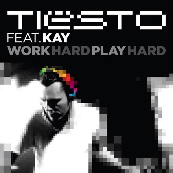 Album cover art for "Work Hard, Play Hard" by Tiësto & Goldie Boutilier