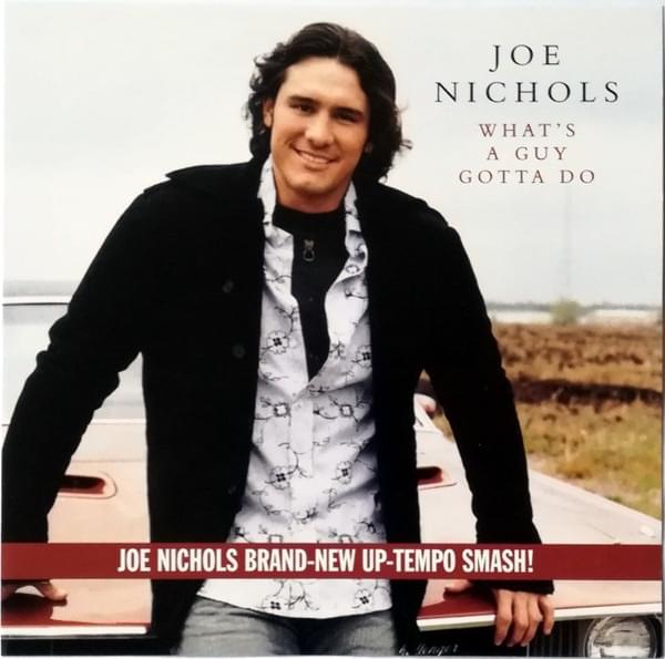 Album cover art for "What’s a Guy Gotta Do" by Joe Nichols