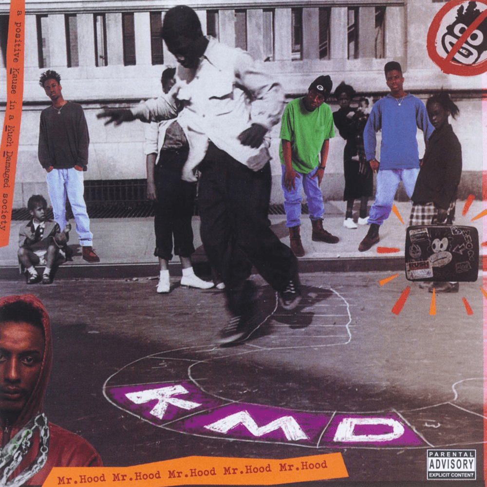Album cover art for "Hard Wit No Hoe" by KMD