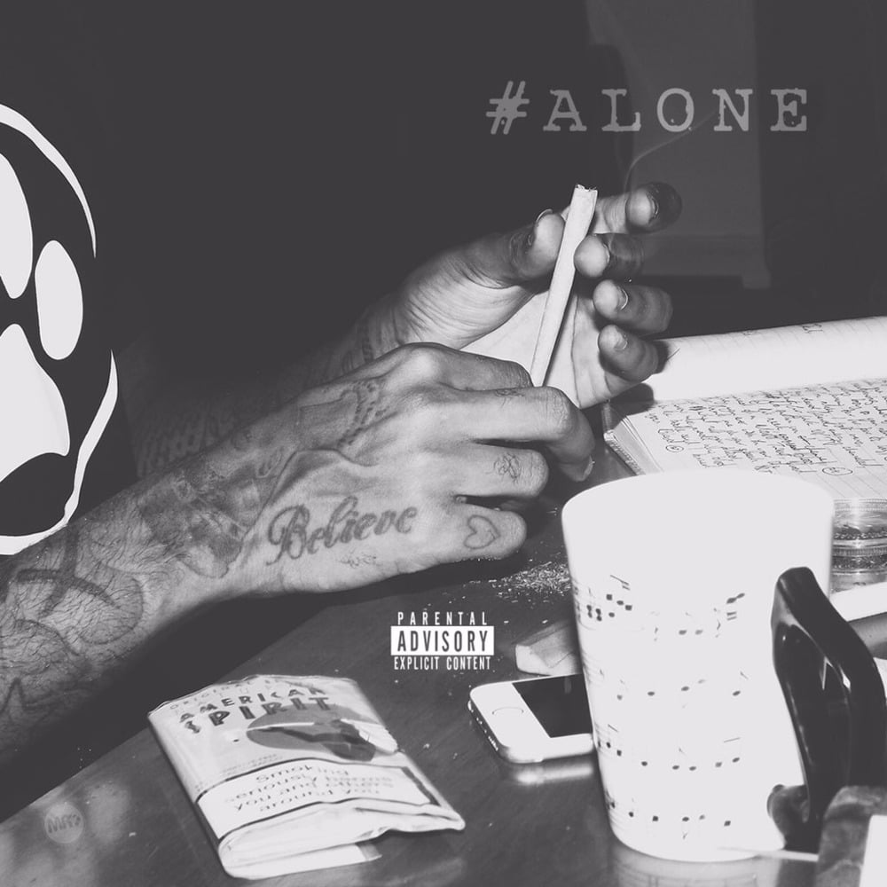 Album cover art for "#Alone" by Chip