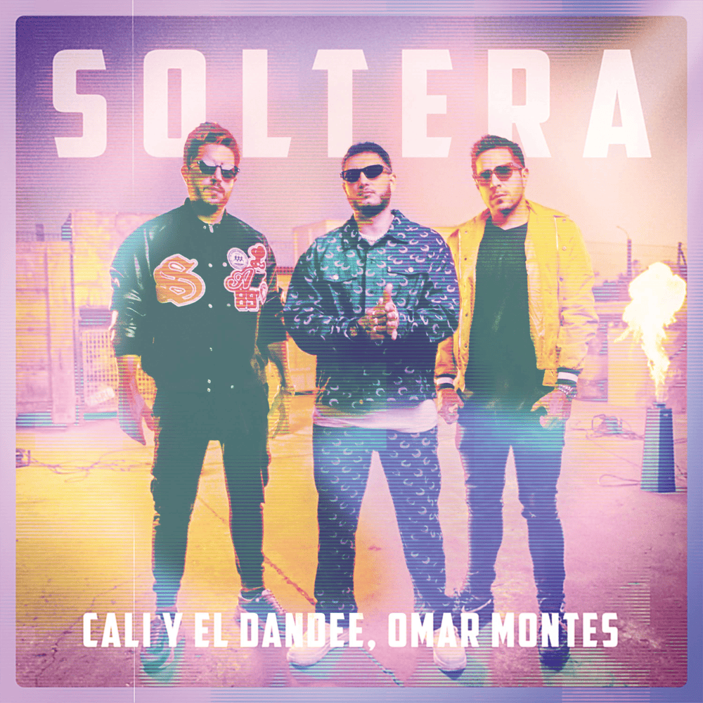 Album cover art for "Soltera" by Cali y El Dandee