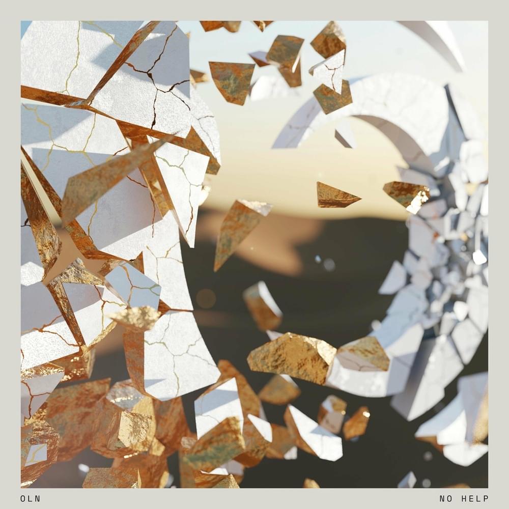 Album cover art for "NO HELP" by Our Last Night