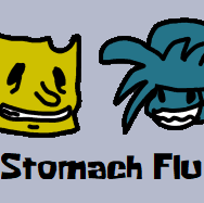 Album cover art for "Stomach Flu" by Wire Wolf & Boyfriend (FNF)