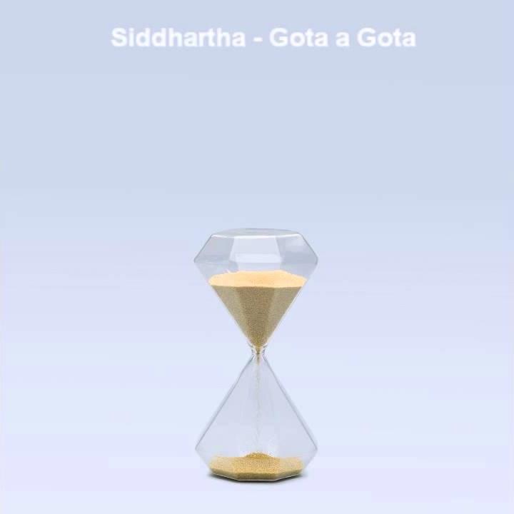 Album cover art for "Gota a Gota" by Siddhartha
