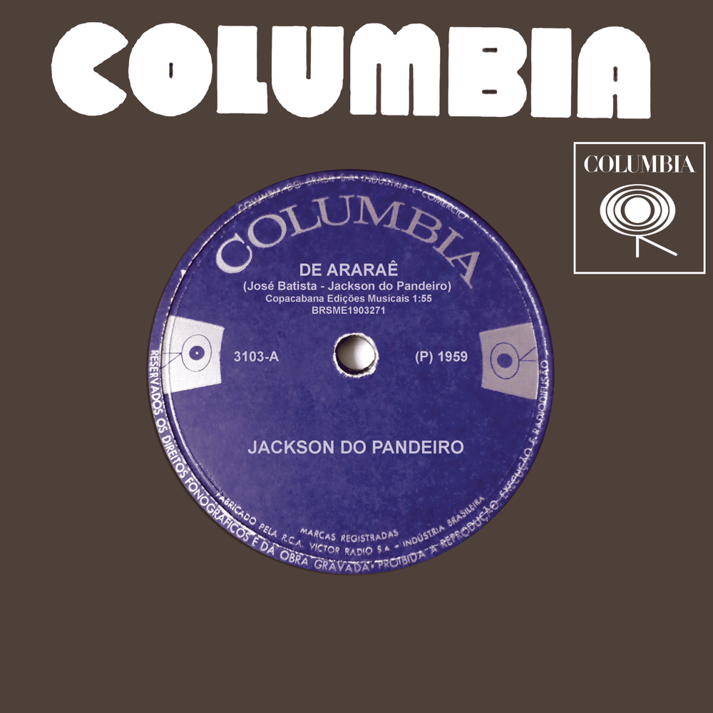 Album cover art for "Lágrimas" by Jackson do Pandeiro