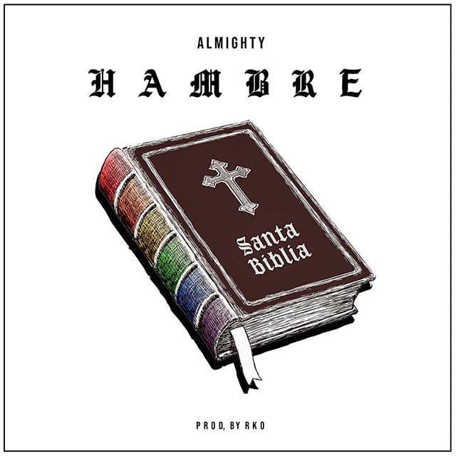 Album cover art for "Hambre" by Almighty