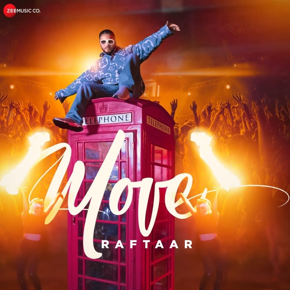 Album cover art for "Move" by Raftaar