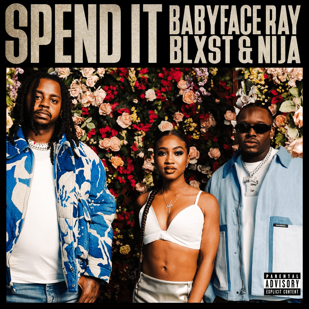 Album cover art for "Spend It" by Babyface Ray