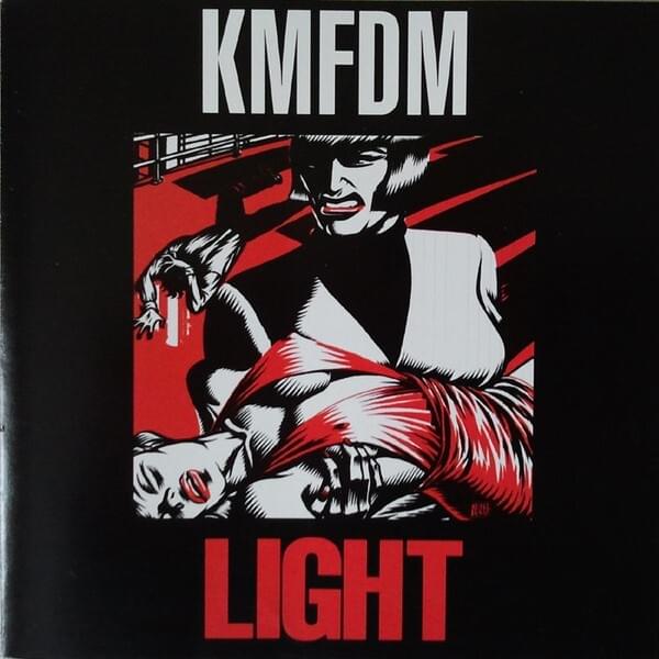 Album cover art for "Light (Cømplete Ørgasm Dub)" by KMFDM