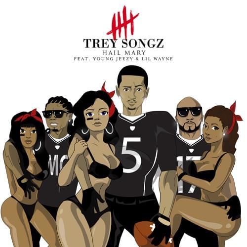 Album cover art for "Hail Mary" by Trey Songz & Jeezy & Lil Wayne