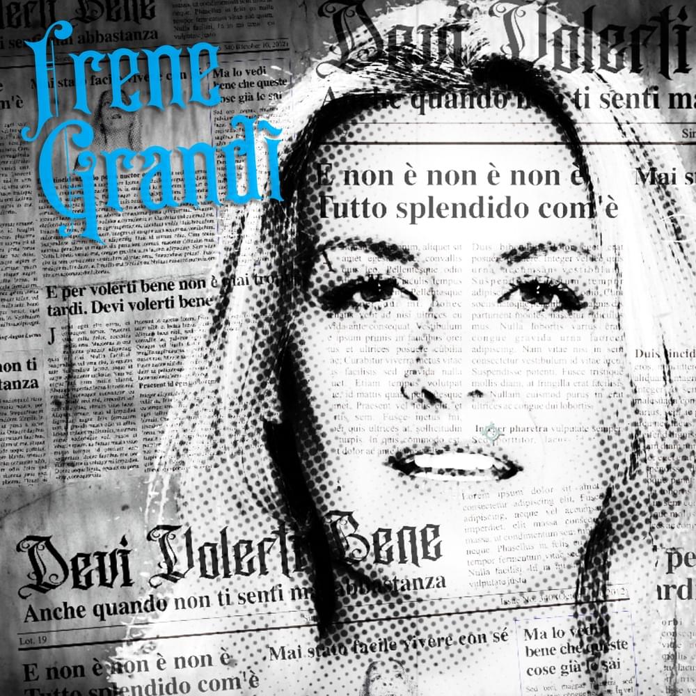Album cover art for "Devi volerti bene" by Irene Grandi
