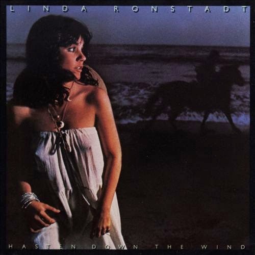 Album cover art for "Hasten Down the Wind" by Linda Ronstadt