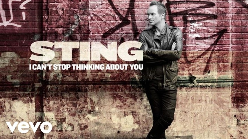 Album cover art for "I Can’t Stop Thinking About You" by Sting