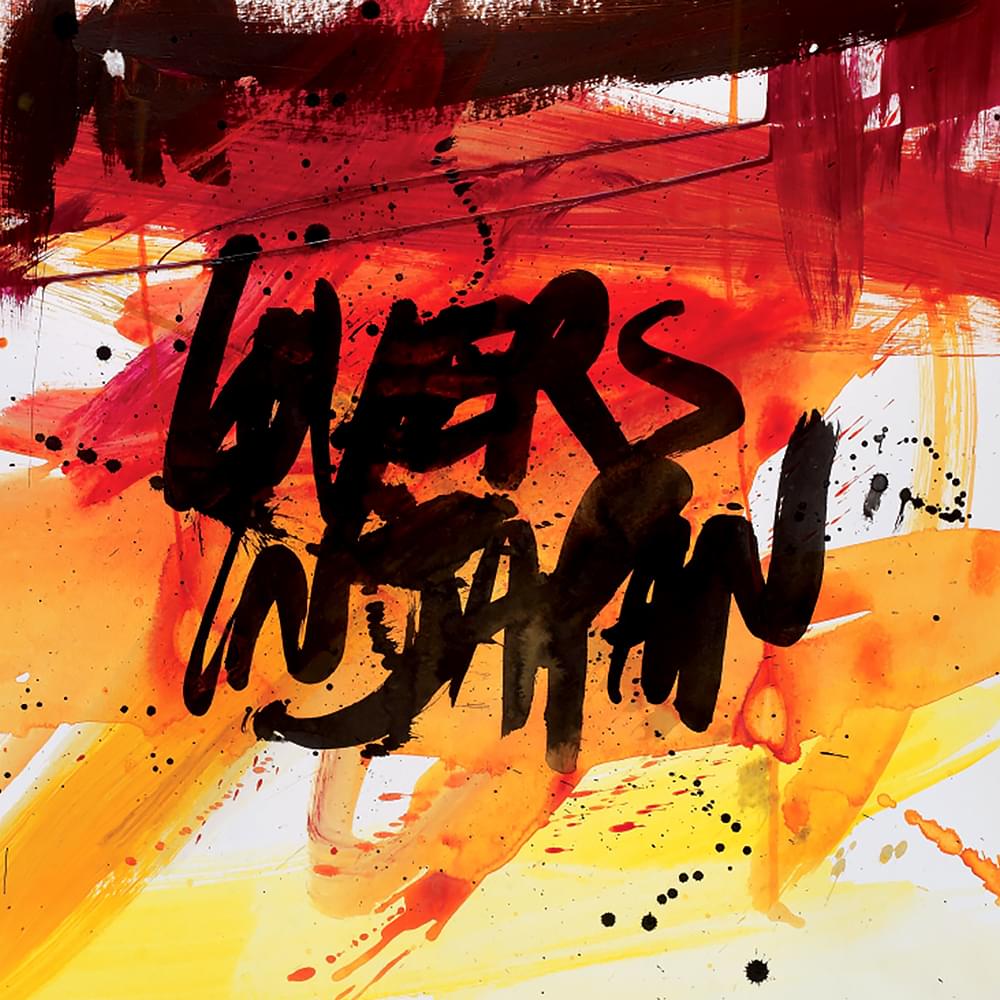 Album cover art for "Lovers in Japan / Reign of Love" by Coldplay