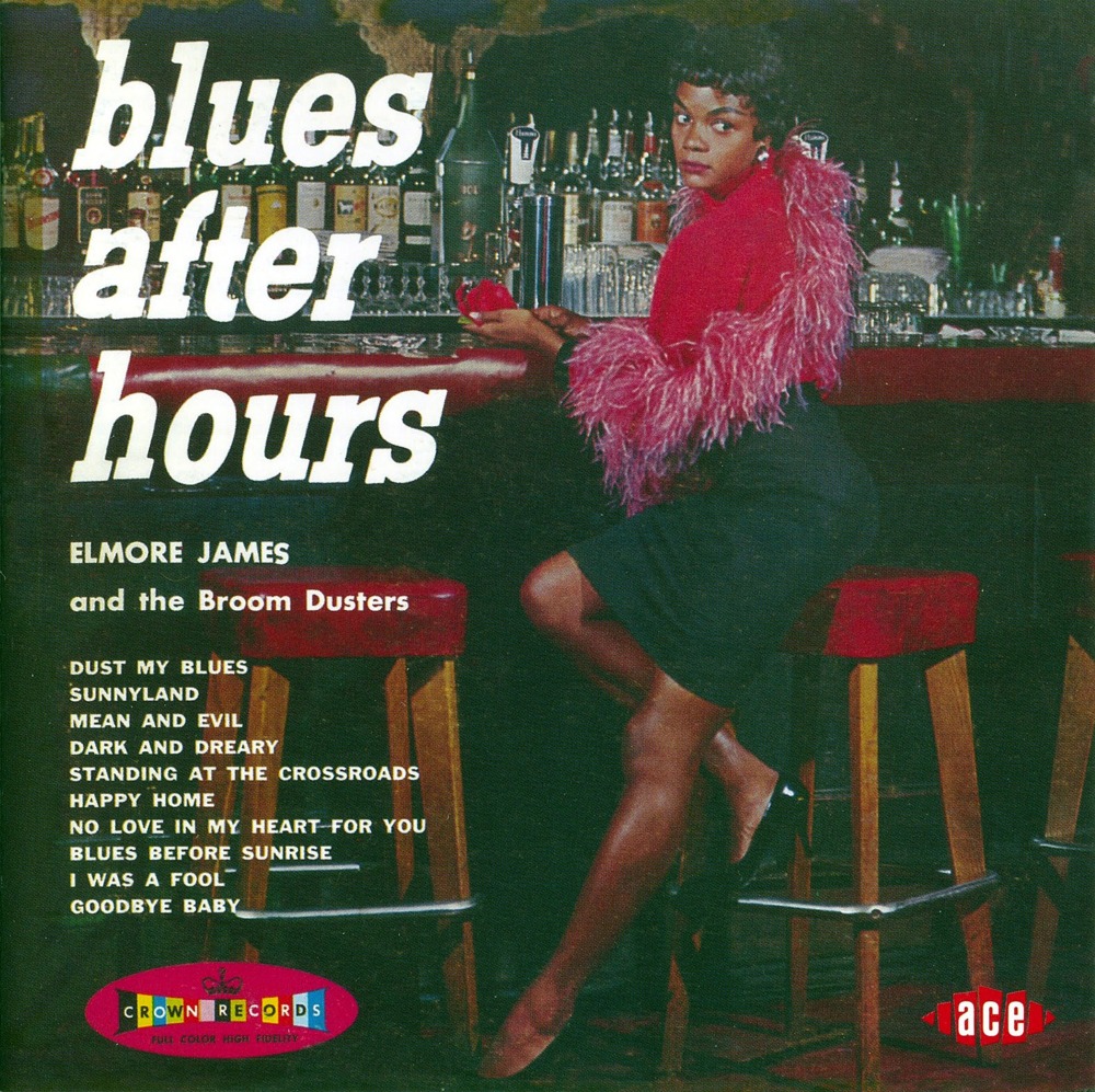 Album cover art for "Dust My Blues" by Elmore James