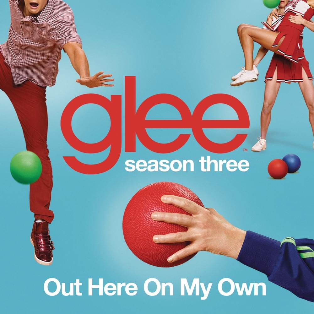 Album cover art for "Out Here On My Own" by Glee Cast