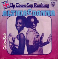 Album cover art for "Uptown Top Ranking" by Althea and Donna