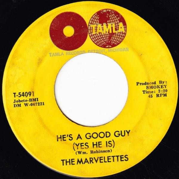 Album cover art for "He’s a Good Guy (Yes He Is)" by The Marvelettes