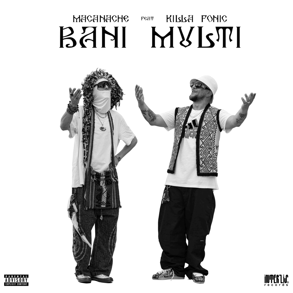 Album cover art for "Bani mulți" by Macanache & Killa Fonic